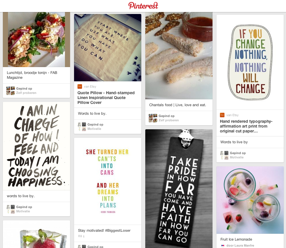 Nieuwe verslaving: Pinterest