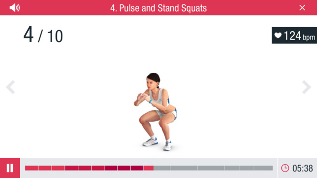 Runtastic Leg Trainer: squats én meer